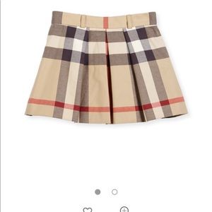 Burberry Kids Kittie Classic Skirt